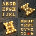 LED Letters / LED Alphabets Battery Operated - All LED Letters (A TO Z) Including & Led Letter. 