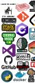 Pack of 30 Programming  Stickers for Girls Sticker For Boys Stickers - Engineer student Sticker For Laptop & Mobile Sticker 2 Inch x 2 Inch Each Sticker size Codding stickers. 