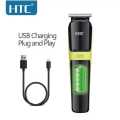 AT-1326 5 in 1 Men grooming kit hair clipper hair trimmer shaver nose ear trimmer precision detail trimmer. 