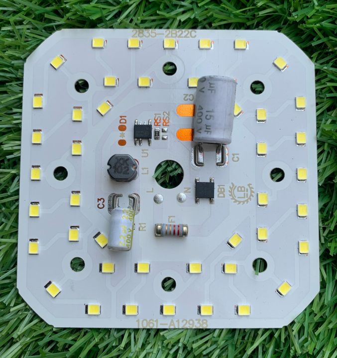 50W DOB Direct 220v Ac Ultra Super Brightness Double Capacitor LED Chip ...