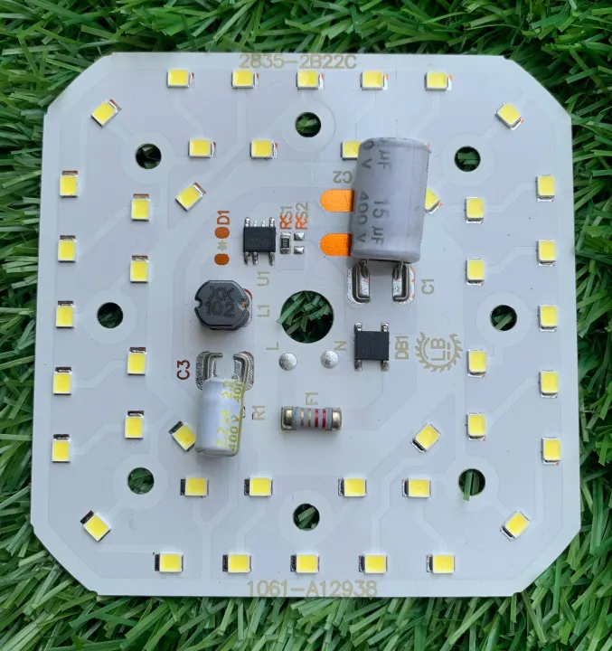 50W DOB Direct 220v Ac Ultra Super Brightness Double Capacitor LED Chip ...