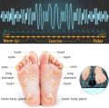 EMS Foot Massager Microcurrent Pulse Pain Relief Massager Mat Portable Folding Feet Massage Pad Machine Promotes Blood Circulation, Relaxation, Stress Relief, Muscle Pain Relief at Home or Office ( 8 Modes , 19 Intensity Levels ). 