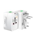 Universal Travel Adapter All-in-One | Multi-Country Power Plug with EU, UK, US, AU Compatibility – Perfect for International Travel, Compact & Safe Design. 