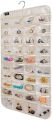 Jewelry Organizer 80 Pocket Jewelry Organizer Closet Organizer Hanging Storage Double Sided Jewelry Organizer hanging Jewelry Organizer Pockets Hanger Hanging Jewelry Organizer. 