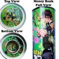 Cartoon Money box Coin Box Steel Saving box for Kids Character Gullak. 