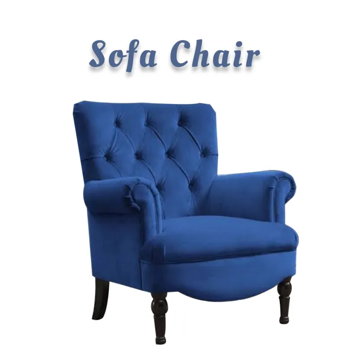 Modern%20Sofa%20Chair%20Tufling%20Designe%20One%20Seater%20Blue%20Colour%20With%201%20cousion%20free%20%7BSpecial%20Offer%20available%7D%20-%20Image%202