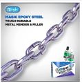 Magic Depoxi Steel & Magic 4minute Clear Epoxy & Magic Epoxy Steel. 