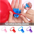 (Pack of 10) - New High Quality Balloons Knot Clip Balloon Tie Tool Balloon Tying Tool Device Faster Save Time, Birthday Wedding Reception Balloons Knotting Machine Easily Fast Tied Balloon Tool. Accessories.. 