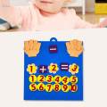 Board Finger Numbers Counting Toy Number Counting Toy Girls. 