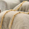high quality golden neck chain golden color. 
