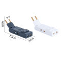 4 In 1 Wall Outlet Extension EU Electrical Socket 180 Degree Plug Adapter Travel Aadapter Portable Power Converter. 