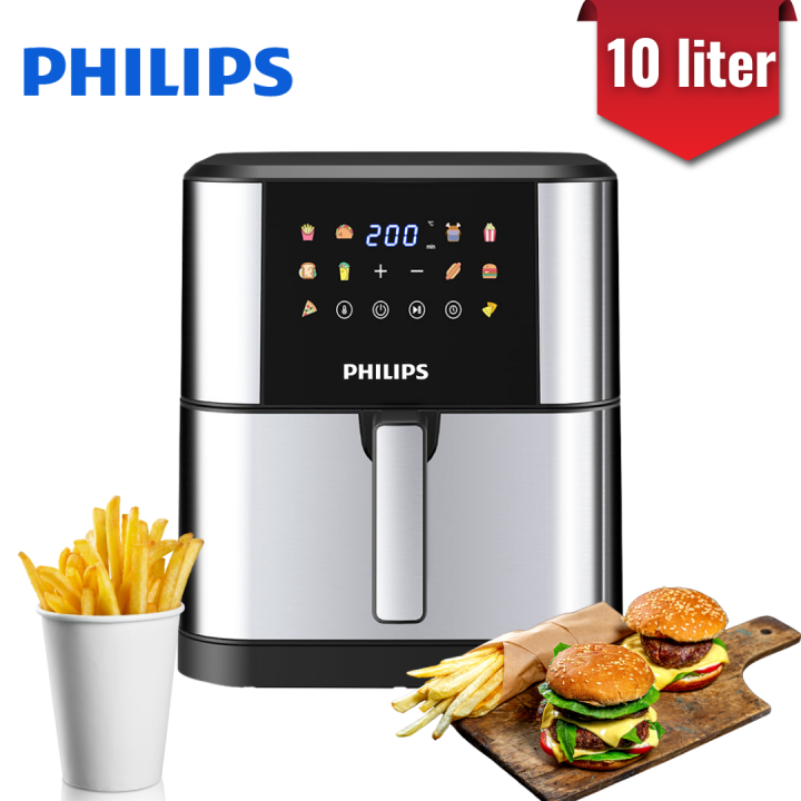 Philips%20XXL%2010L%20Digital%20Air%20Fryer%20%7C%201500W%20Power%20for%20Oil-Free%20Cooking%20%7C%20Best%20Multifunctional%20Family%20Air%20Fryer%20with%20Touch%20Control%20%7C%20Adjustable%20Temp%20&%20Timer,%20Visible%20Window,%20Stainless%20Steel%20%7C%20Ideal%20for%20Baking,%20Pizza,%20Chicken%20&%20More%20%7C%20Energy%20Efficient,%20-%20Image%204