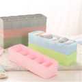 5 Grids Storage Box Best for Desk, Drawer, Socks, Undergarments, Cosmetics, Tie, Socks, Bra - Plastic Storage Box/Organizer/Divider/Drawer MUZTAS STORE. 
