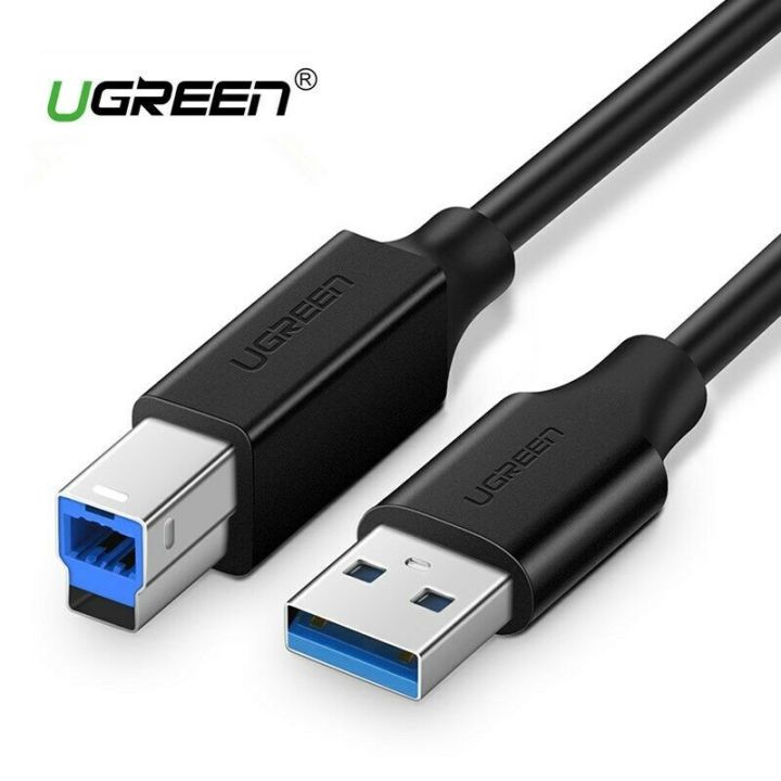 UGREEN USB 3.0 to Printer Cable 2M Black 10372