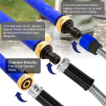 Nozzle Power Washer Hose Jet Jet Nozzle Power Washer for Garden 2-In-1 High Pressure Washer Tools with 2 Different Nozzles Quick Connectors. 