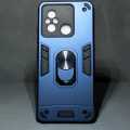 Xiaomi Redmi 12C Luxury Shock-Proof Armor Case With Car Ring Stand Cover. 
