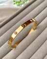 Arm Bangle, Golden Karra, Premium Quality / Beautiful Shiny Elegant color / Bangle for Girls and Women, Fashion Jewelry, Stainless Steel.. 