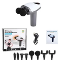 Rechargeable Double Head Massager – Electric Body Massage Machine for Pain Relief. 