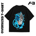 Goku Trendy Design Oversized T shirt for men and women. 