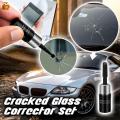 Windshield Automotive Glass Crack Nano Repair Fluid Kit. 