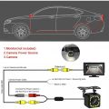🔥 50% OFF 🔥 8 LED Car Rear View Camera – Full HD, Night Vision, Wide View Angle for Universal Fit | Car Camera With Led  | 8 Led Car Camera Back  | Car Accessories. 