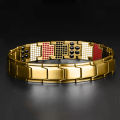 Couple Bracelet Multi-point Couple Health Energy Chain Bracelet. 
