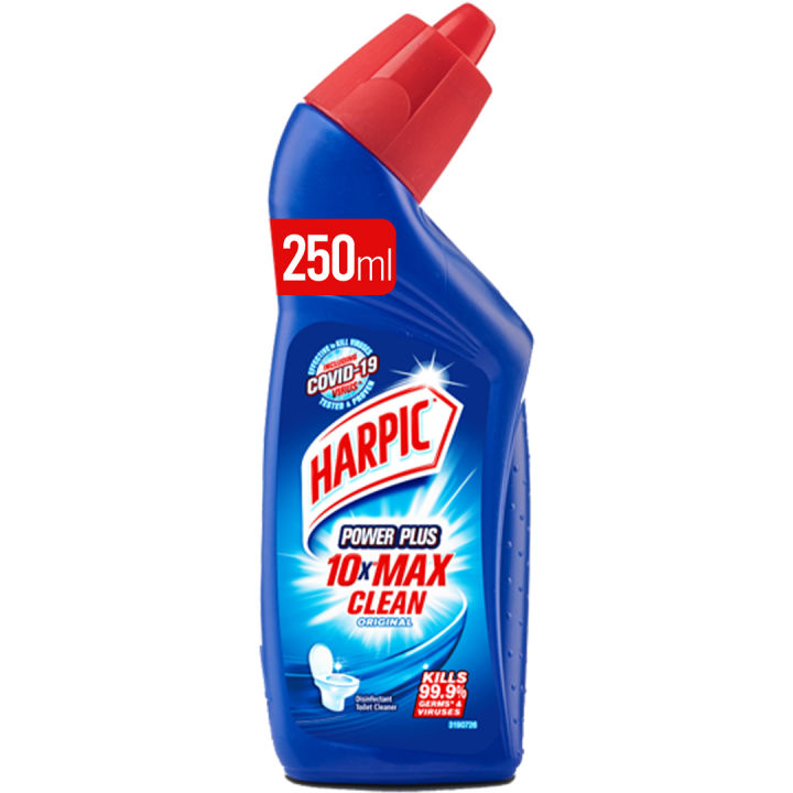 Harpic Toilet Cleaner Powerful 10x Max Cleaning Original 250ml
