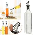 Vinegar Pourer Dispenser Glass Bottle Kitchen Cooking 500ML. 