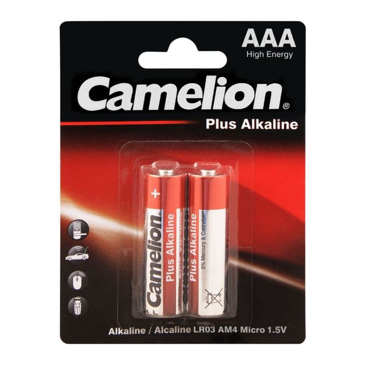 Camelion%20Plus%20Alkaline%20AAA%20Battery,%202-Pack,%20LR03-BP2%20-%20Image%202