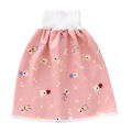 Toddler Cotton Diaper Skirt High Waist Breathable Waterproof Changing Pants. 