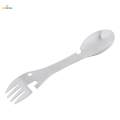 2pcs Lightweight Spoon Fork Multifuntional Spork - 7.1 x 1.4inch. 