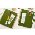 【Nice Day Toy Findings Store】（NEW）[HOT] 1Pc A5 A6 Spiral Travel Journal Notebook Cover Felt 6 Diary Planner Organizer School Office Supply. 