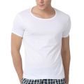 بنیان Men’s White Cotton Vest / Banyan – Sleeve Sando Undershirt for Everyday Comfort - (Pack Of 1). 
