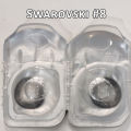 Swarovski #8 COSMETIC COLORED CONTACT LENSES Eye Contact Lenses Forever Beauty / Disposable Lenses / Lense, Eye Lense / Color Lense / Eye Lenses For Girls Women Men. 