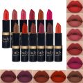 Julystar Pack Of 12 pcs New Matte Long lasting Lipstick For Girls and For Women. 