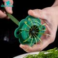 Green Home Onion Slicer Solid Plum Blossom Cut Green Onion Wire Shredder. 