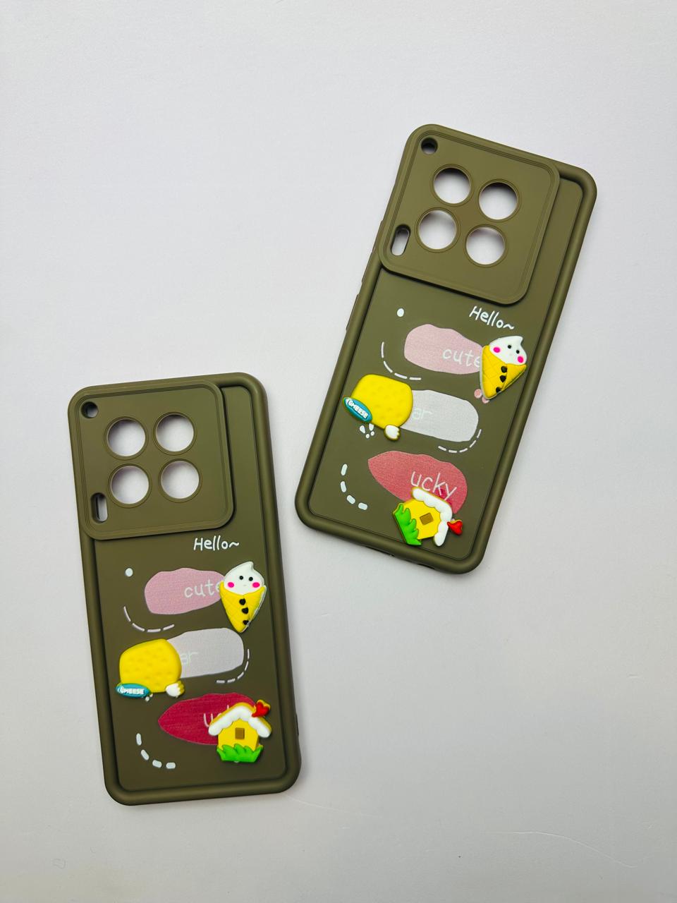 Lahore Mobile Case for Tecno Camon 30 Girls Back Cover - Luxerey Back Cover - Creative Lovely 3D Doll - Tecno Camon 30 Dolls Case 7