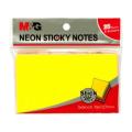 Multicolor Sticky Note Pad / Book Mark Memo Pad Paper 25 Sheets X 4 Colors. 