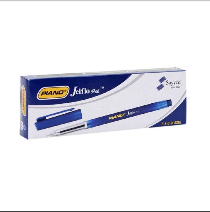 Blue Piano Jelflo Pen/ Piano jelflo pen (Blue Color)