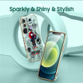 Marvel Cartoon Spider-Man Cover Smooth E-TPU Phone Case Infinix TECNO POP 6 7 8 10 20 GO 20C CAMON 17 18 19 20 POVA 2 3 4 5 Case. 