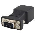 VGA Extender Male To LAN CAT5 CAT6 RJ45 Network Cable Adapter. 