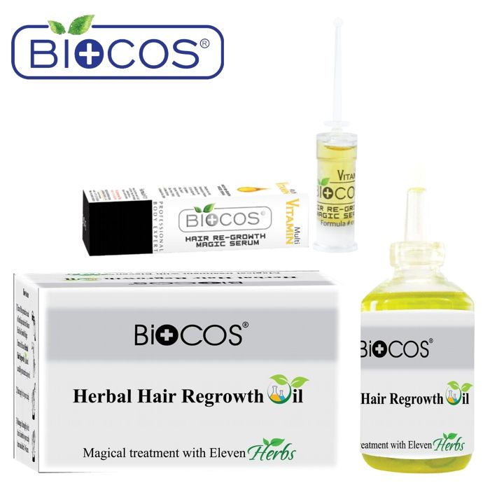 Hair Oil With Hair Serum Combination of Pure Olive oil Almond oil Rosemary oil Peppermint oil Lavender oil Extract Castor oil Coconut oil Jojoba oil for Hair Regrowth