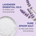 Dr Teal's Epsom Salt Soaking Solution, Soothe & Sleep, Lavender, 1kg (Packaging May Vary). 