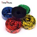 1pair Bike Handlebar Tape Bicycle Road Camouflage Handle Grip Bar Tape Anti-Slip. 