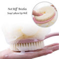 【VA VA VOOM】Long Handle Brush Scrubber Skin Body Health Shower Brush Body Wash Exfoliating Body Bathroom Tool. 