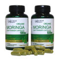 Organic Pure Moringa Oleifera Powder capsules 1000mg 120's for 60 days Moringa 100% Natural Super Food. 