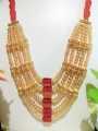 Multi-Layer Beaded Necklace for Women | Long Mala | Traditional Party & Festive Jewelry. 