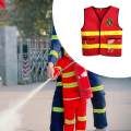 Firefighter Child Vest Premium Firefighter Vest Girls Child Kids 1Pcs. 