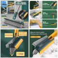 3 in 1 Cleaning Brush with viper | Double Sided Scrubber Brush with Long Handle. 