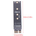 PCIE 3.0 4.0 x1 to NVMe M.2 PCIe x4 x2 M.2 NGFF SSD adapter. 